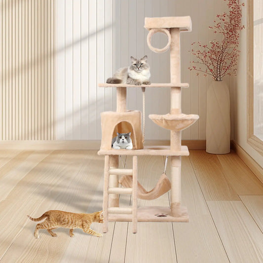 Cat Climbing Frame - Milky